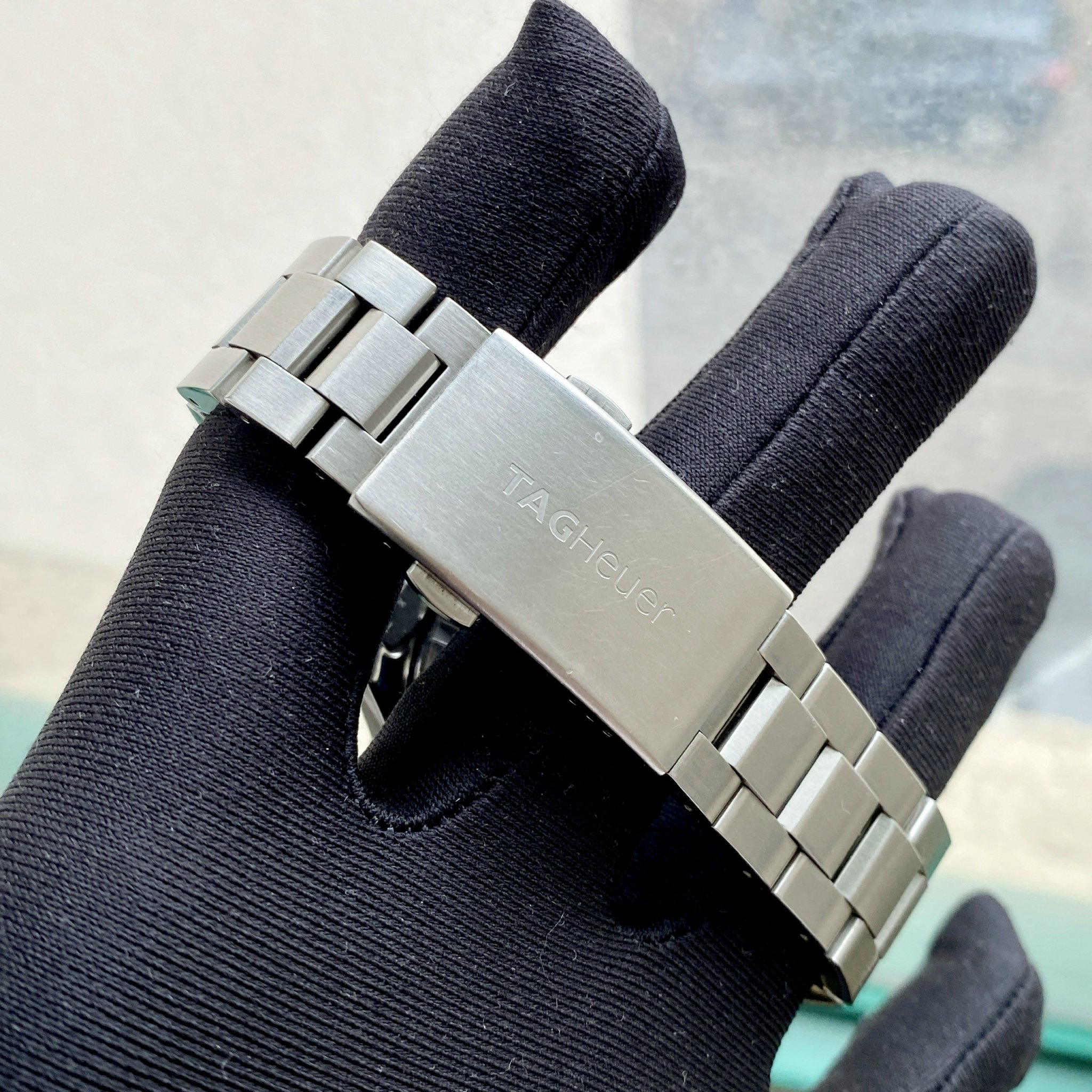 Tag Heuer Aquaracer Black dial Chronograph Diver 500m Ceramic 