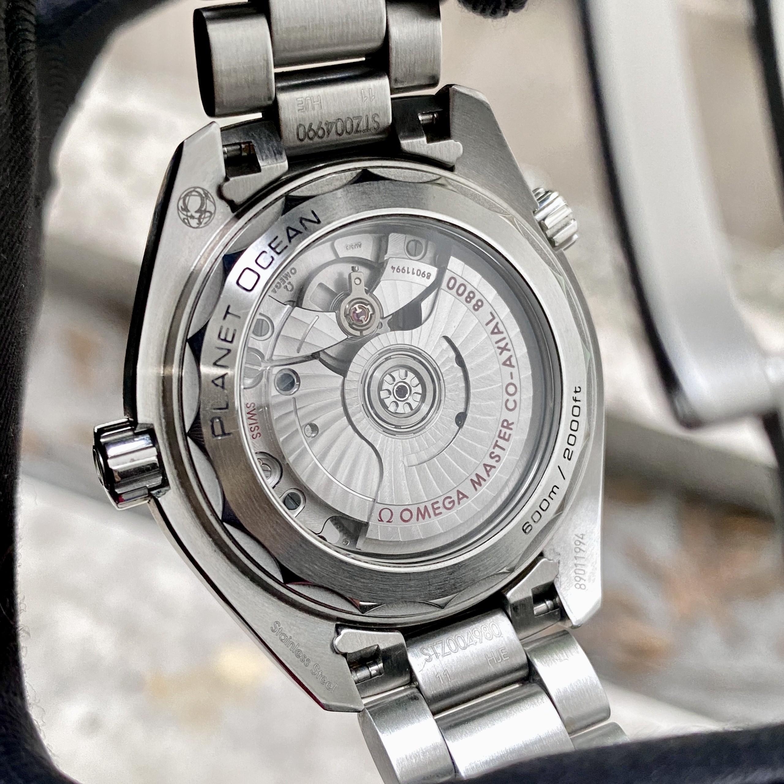 Omega Planet Ocean 600m size 40 Ref 215.30.40.20.01.001