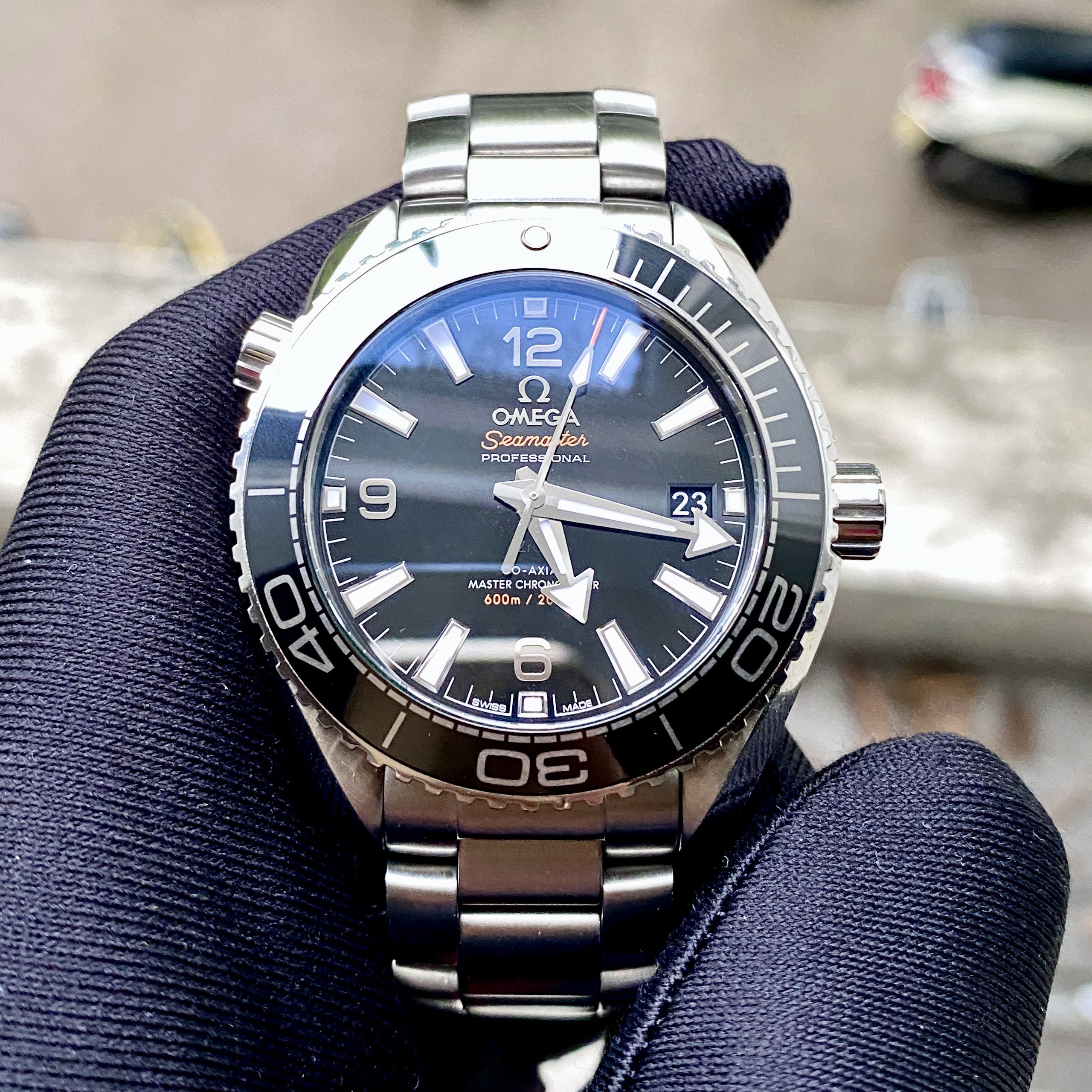 Omega Planet Ocean 600m size 40 Ref 215.30.40.20.01.001
