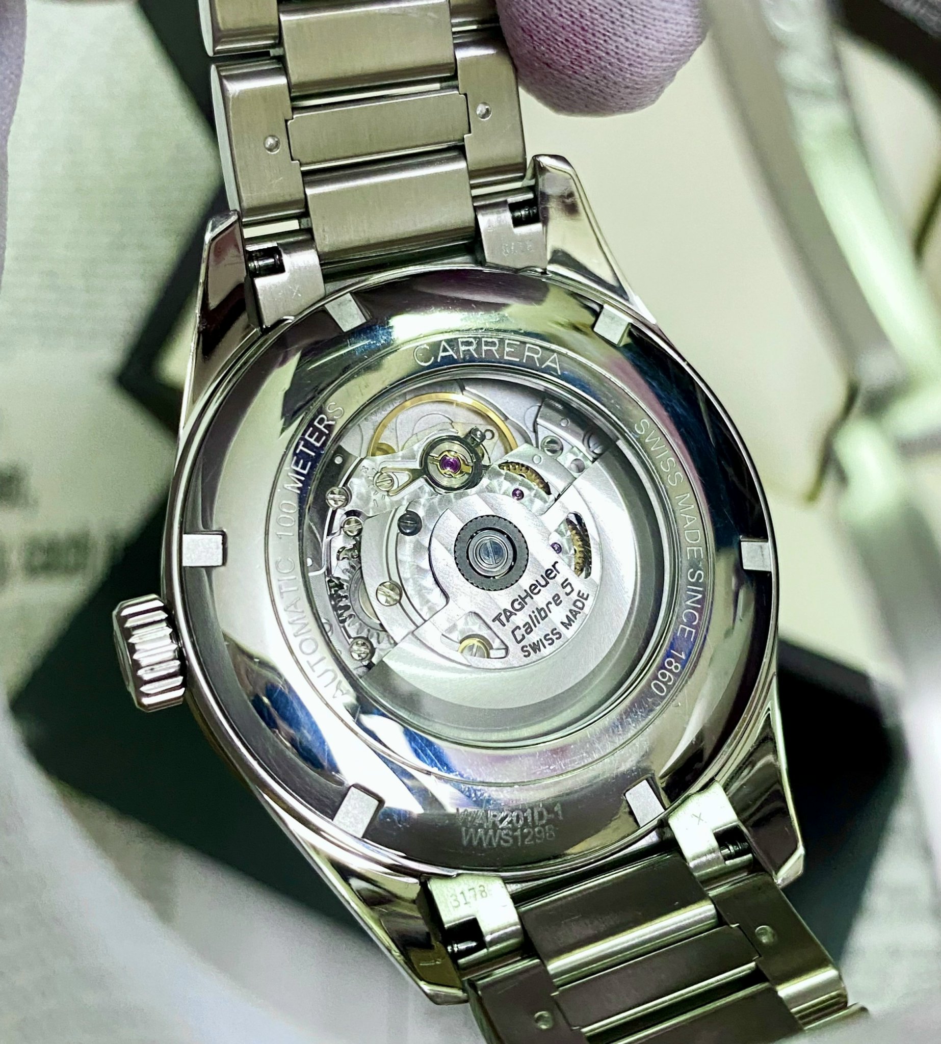 Tag Heuer WAR201D-1 2 lịch Day date.