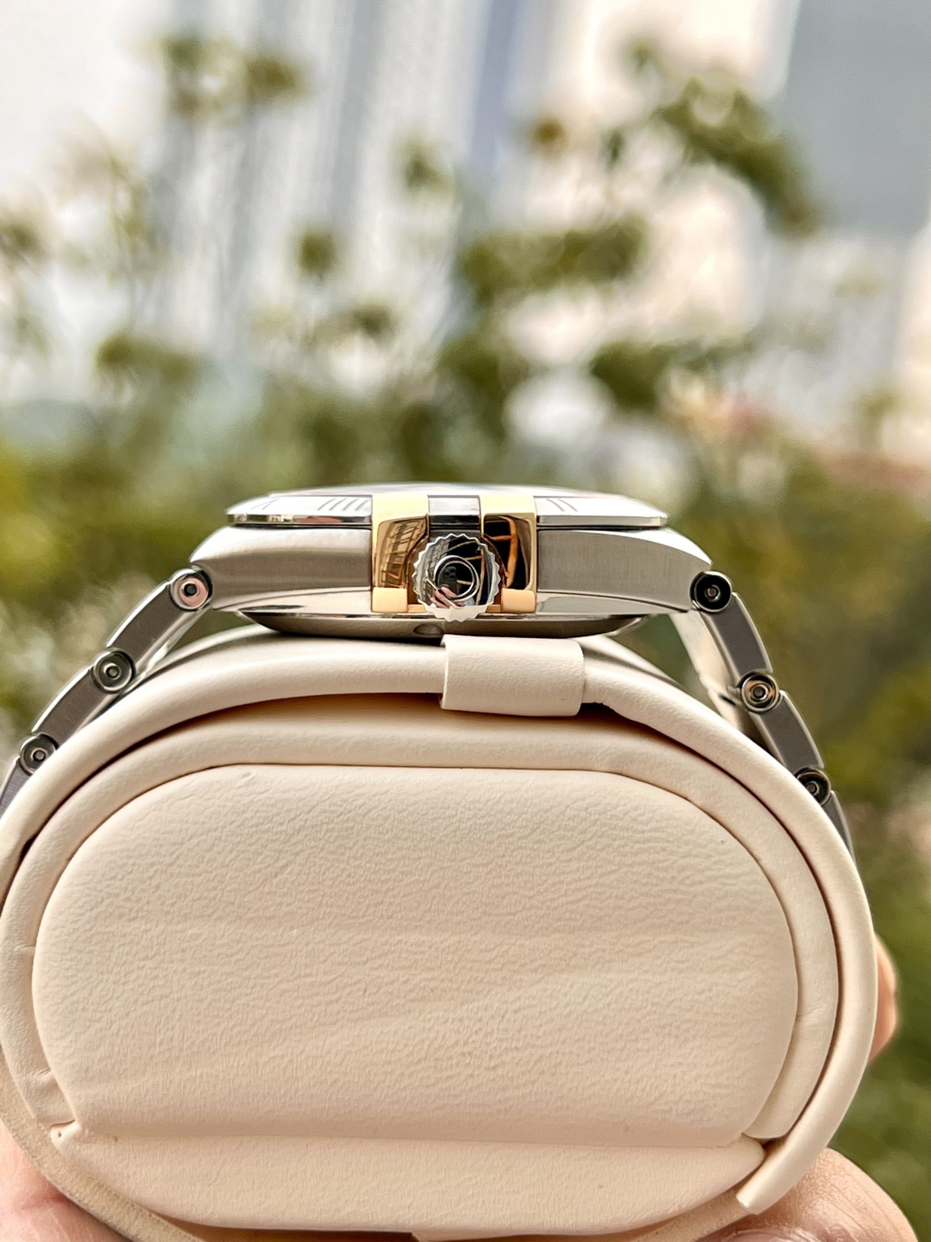 Omega Constellation 38.5mm demi 18k 123.20.38.21.02.004 