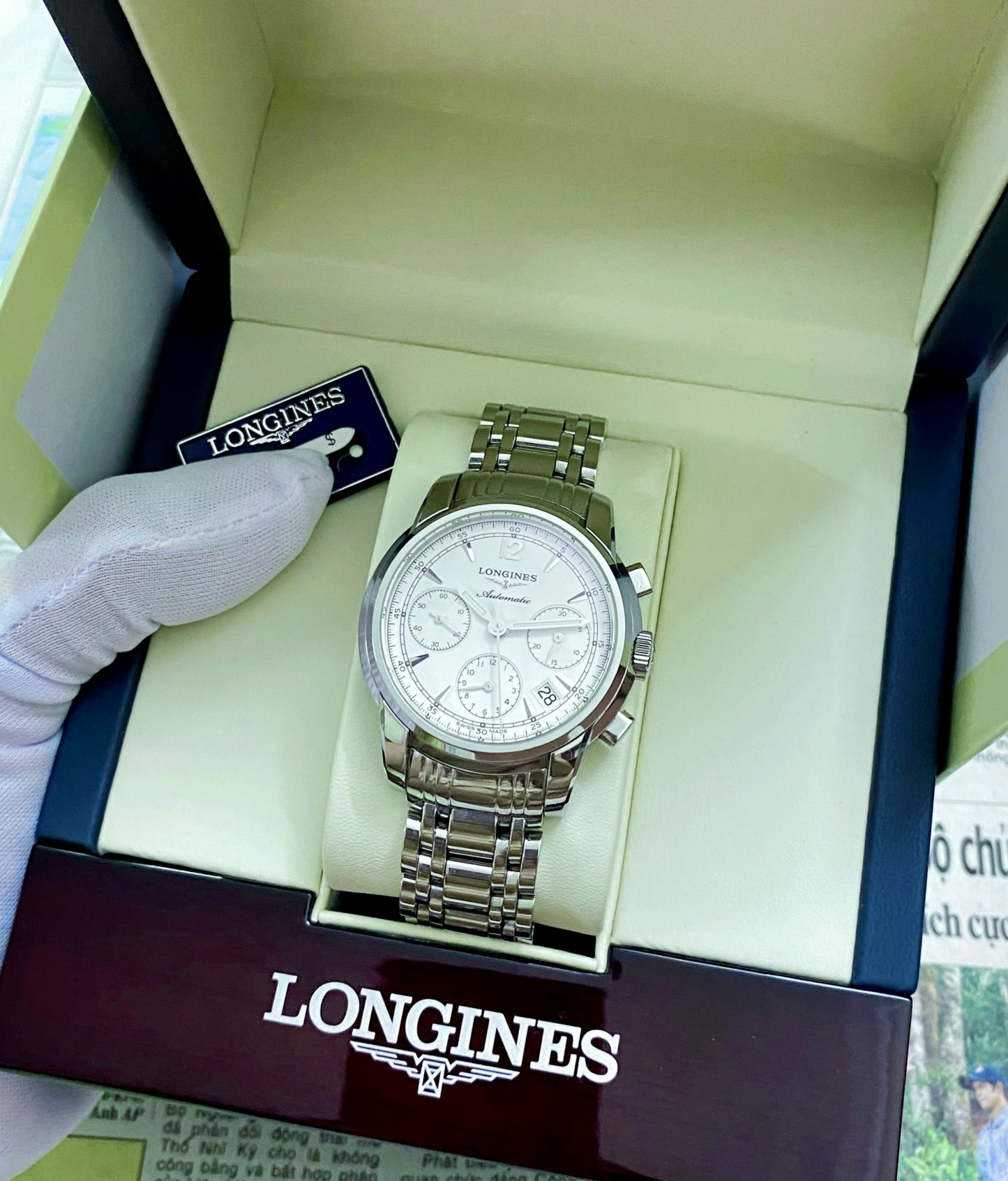 Longines Saint Imier Chronograph L2.753.4 size 39
