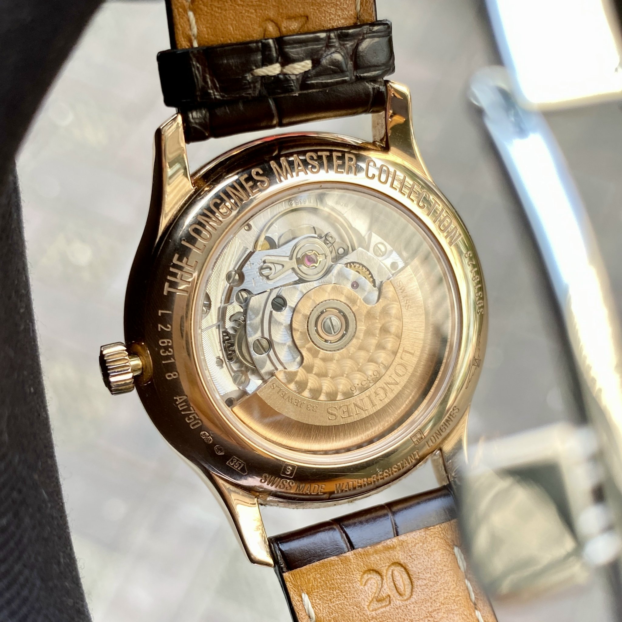 Longines Worldtime 18k - L2.631.8.70.3