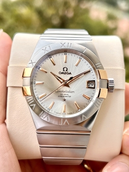 Omega Constellation 38.5mm demi 18k 123.20.38.21.02.004 